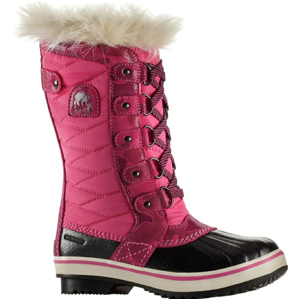 Sorel TOFINO II KIDS girls fur winter snow waterproof 4